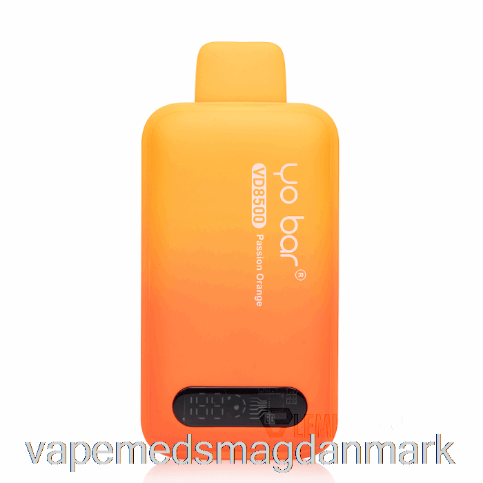 Vape Juice Yo Bar Vd8500 Engangs Passion Orange